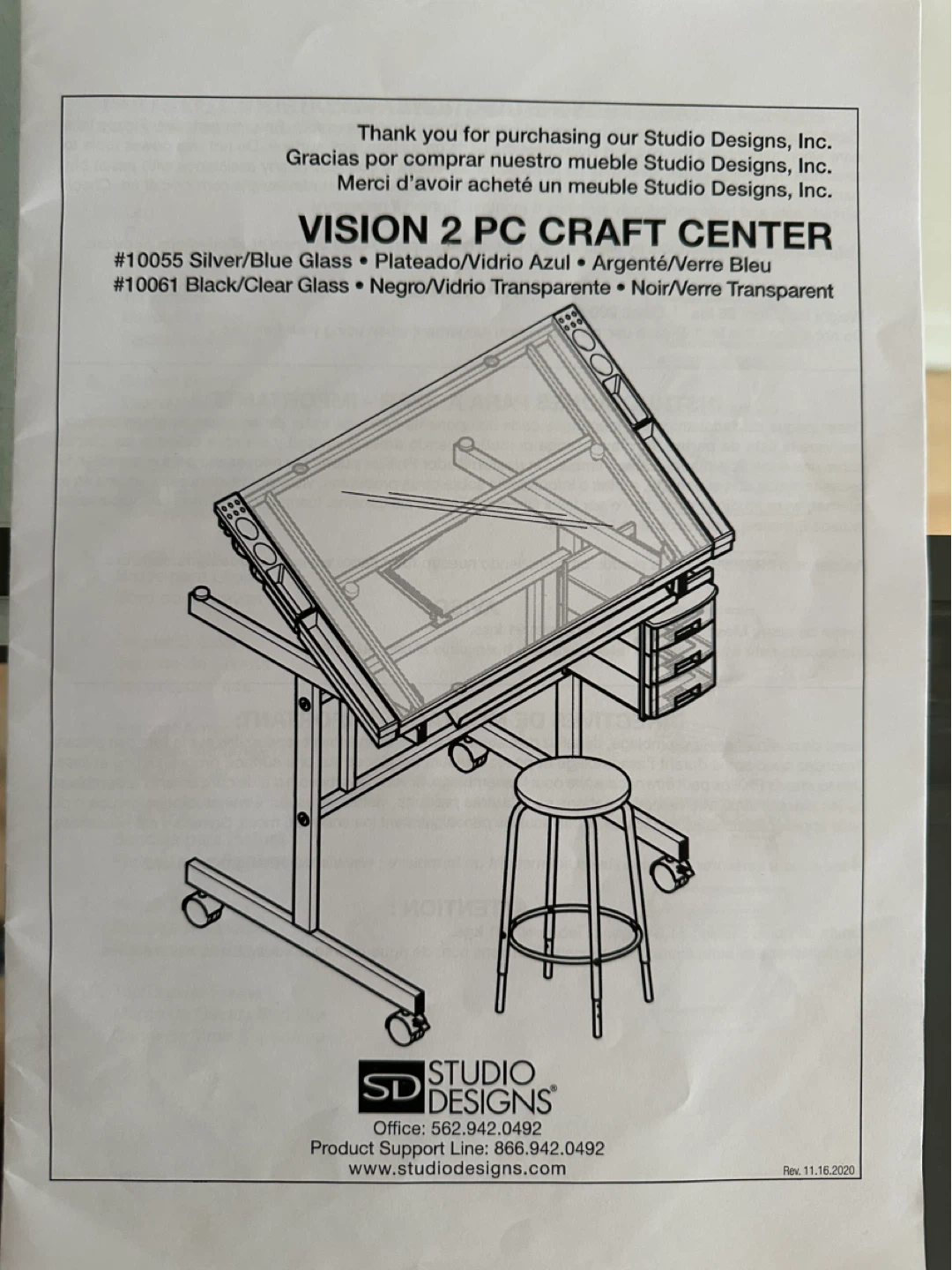 Drawing glass table - photo 4