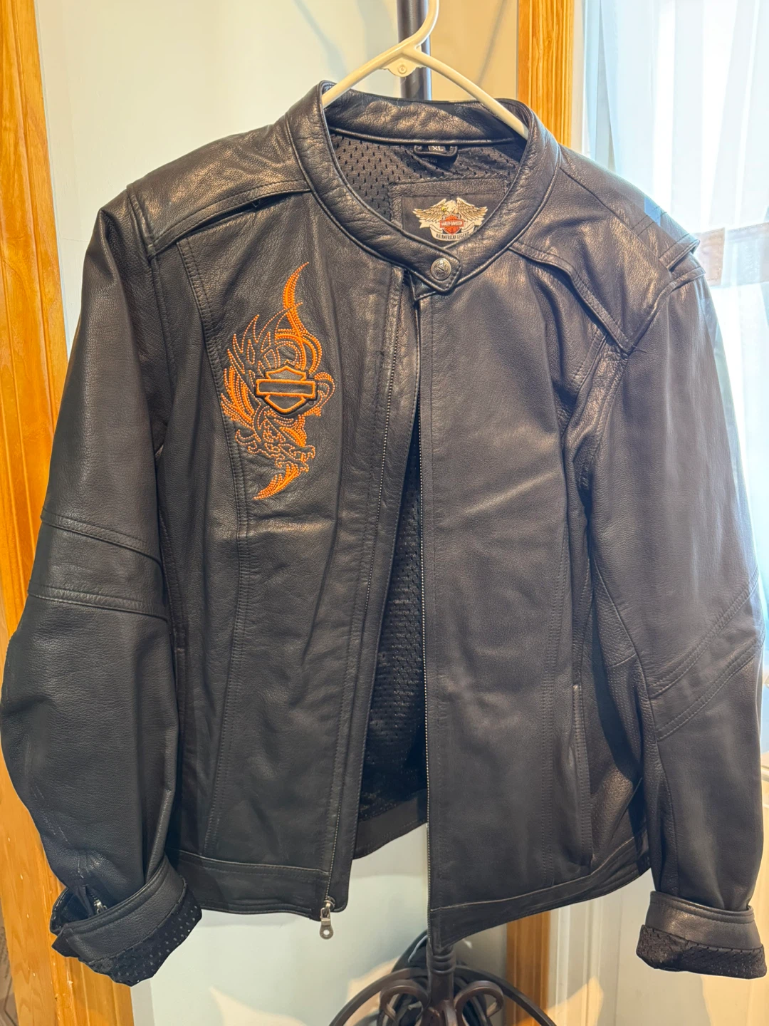 Harley-Davidson Men's Black Leather Motorcycle Jacket