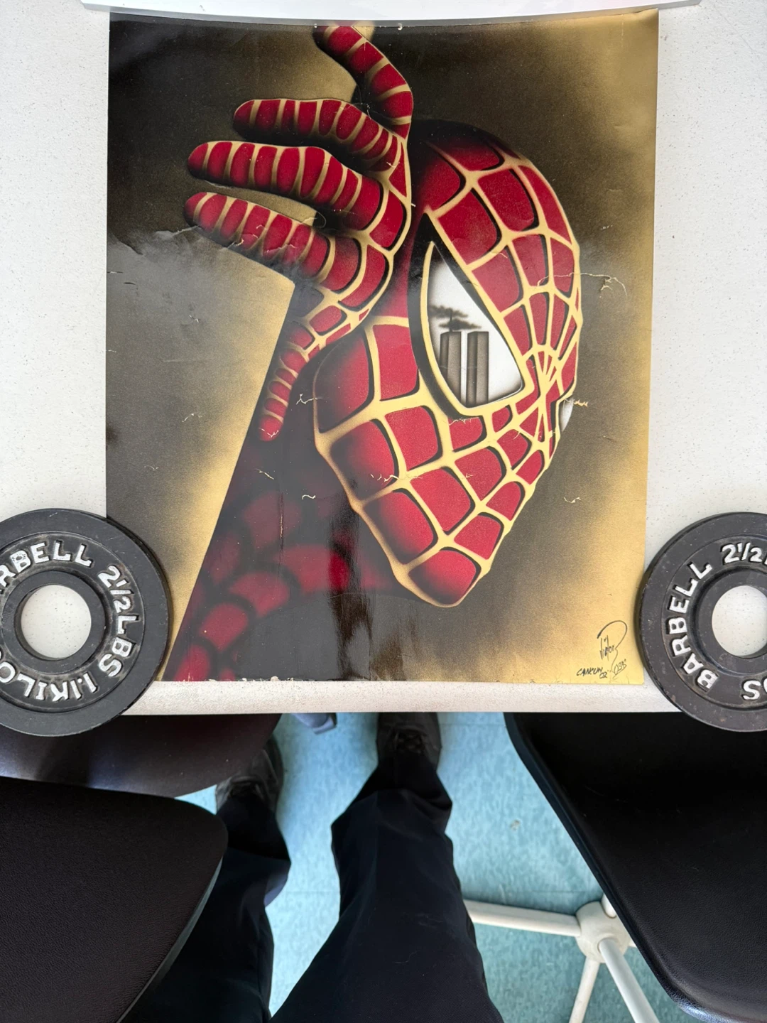 Spiderman Airbrushed Artwork