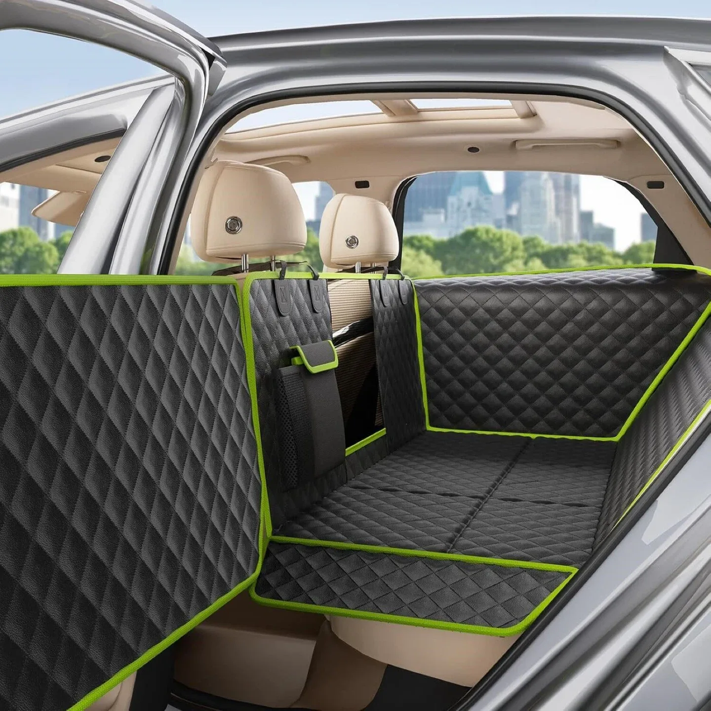 Pecute Full Surround Dog Car Seat Cover