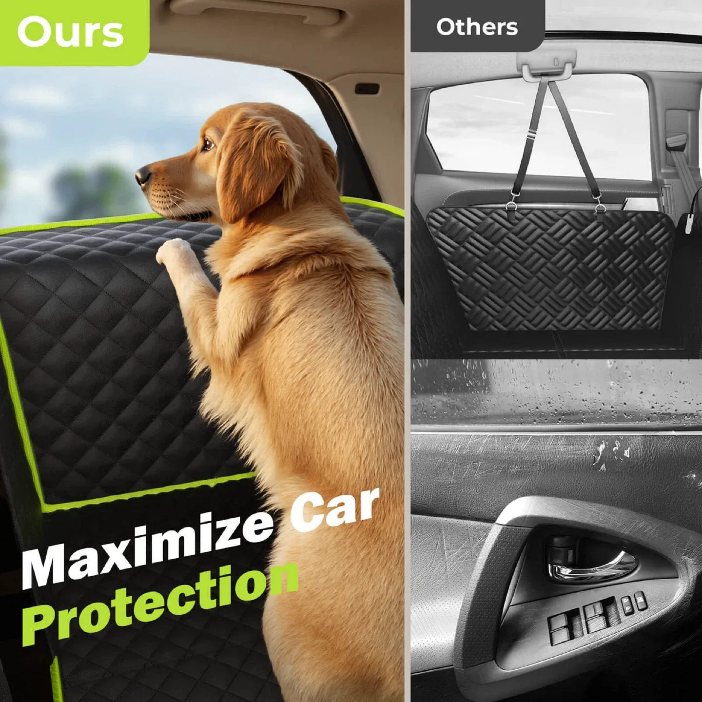 Pecute Full Surround Dog Car Seat Cover - photo 2