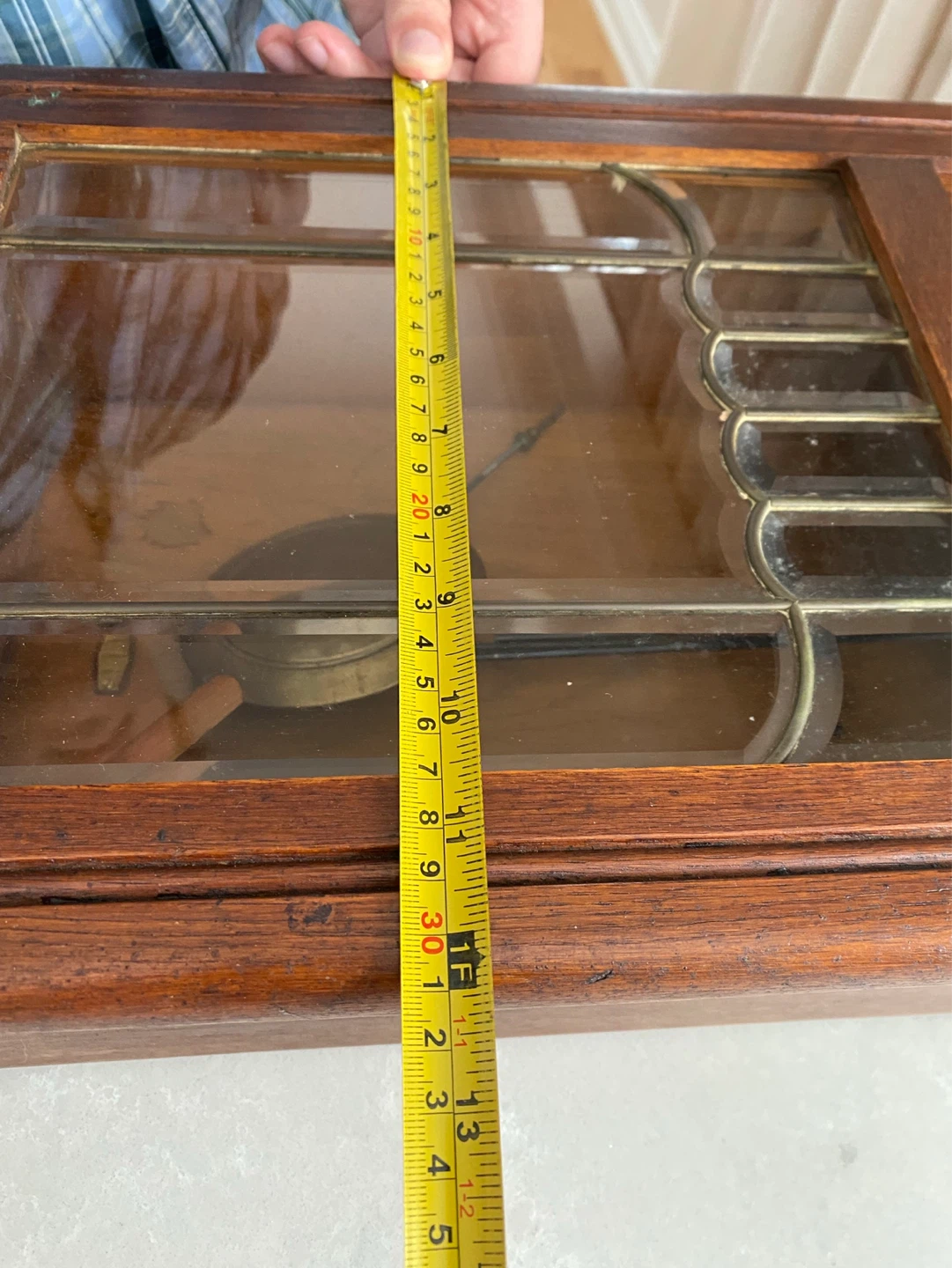Antique Wooden Wall Clock - photo 3