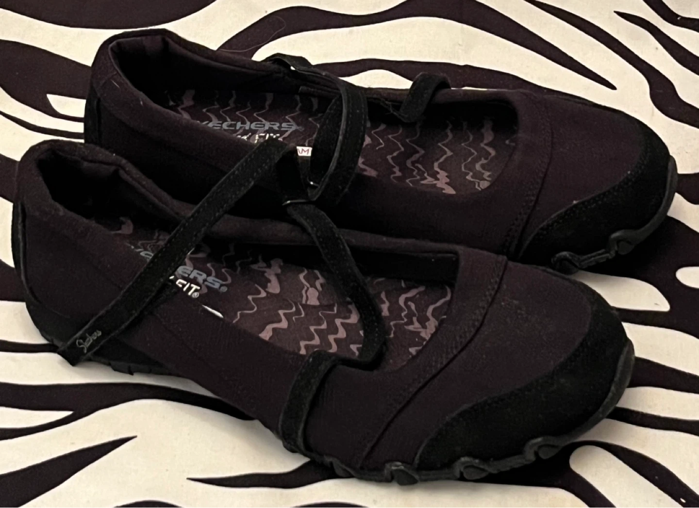 🖤 Skechers Women's Bikers-Get-Up Mary Jane flats 🖤 - photo 3