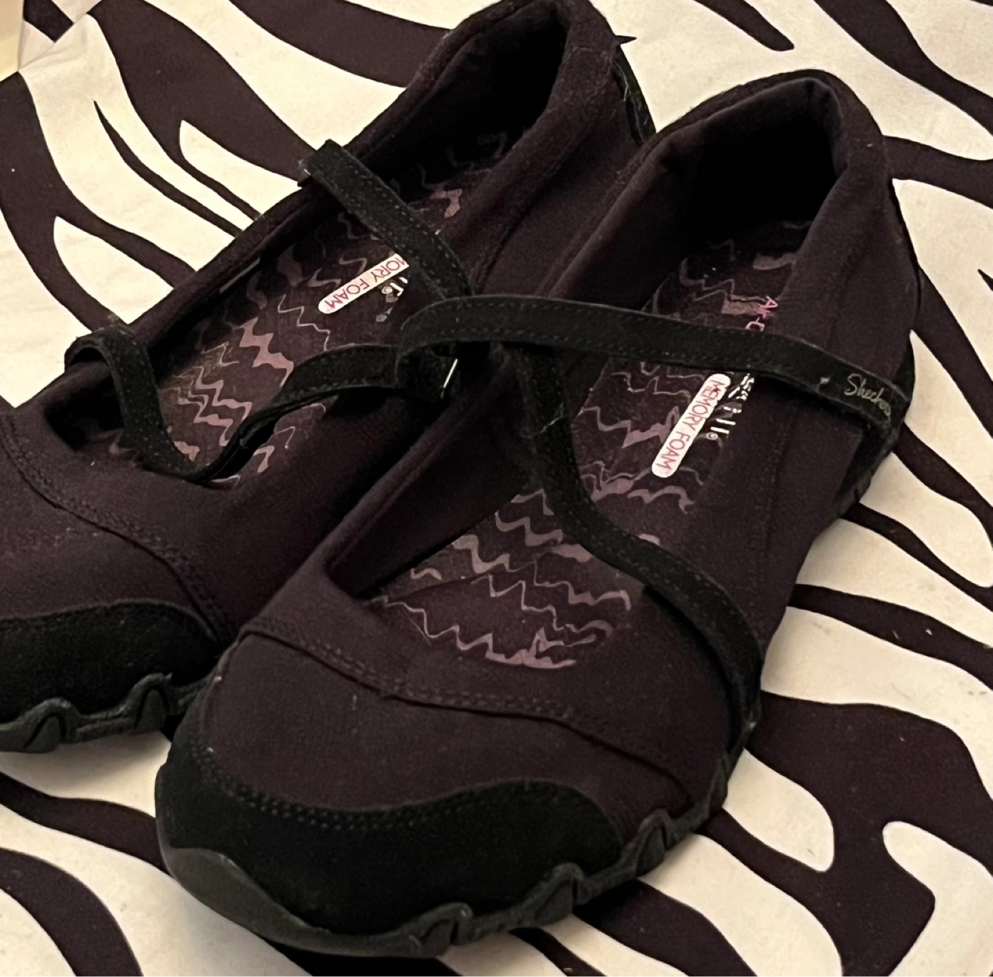 🖤 Skechers Women's Bikers-Get-Up Mary Jane flats 🖤 - photo 2