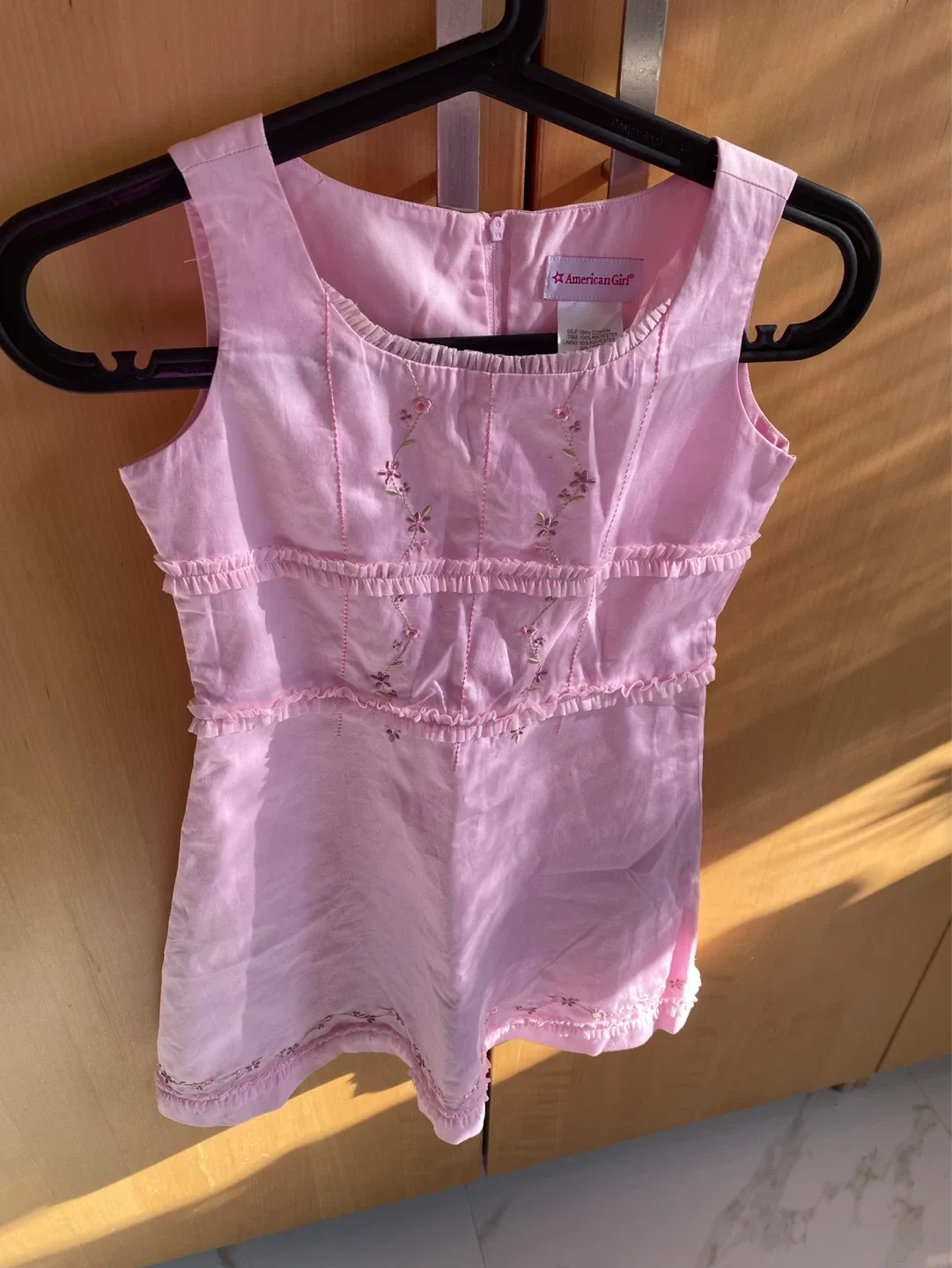 American Girl Pink Dress Size 8 - photo 4