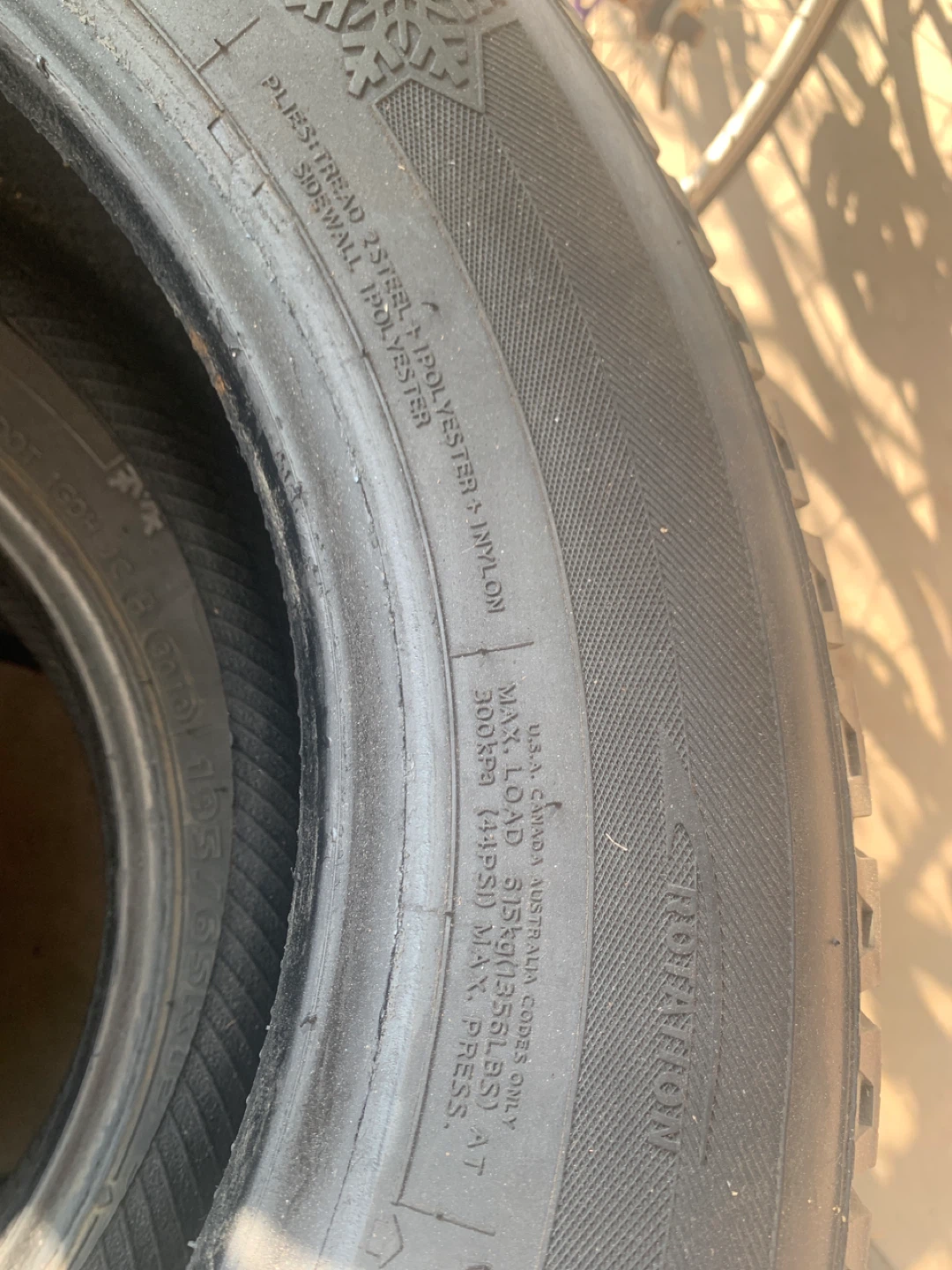 Hankook Winter Tires - 195/65R15 - photo 4