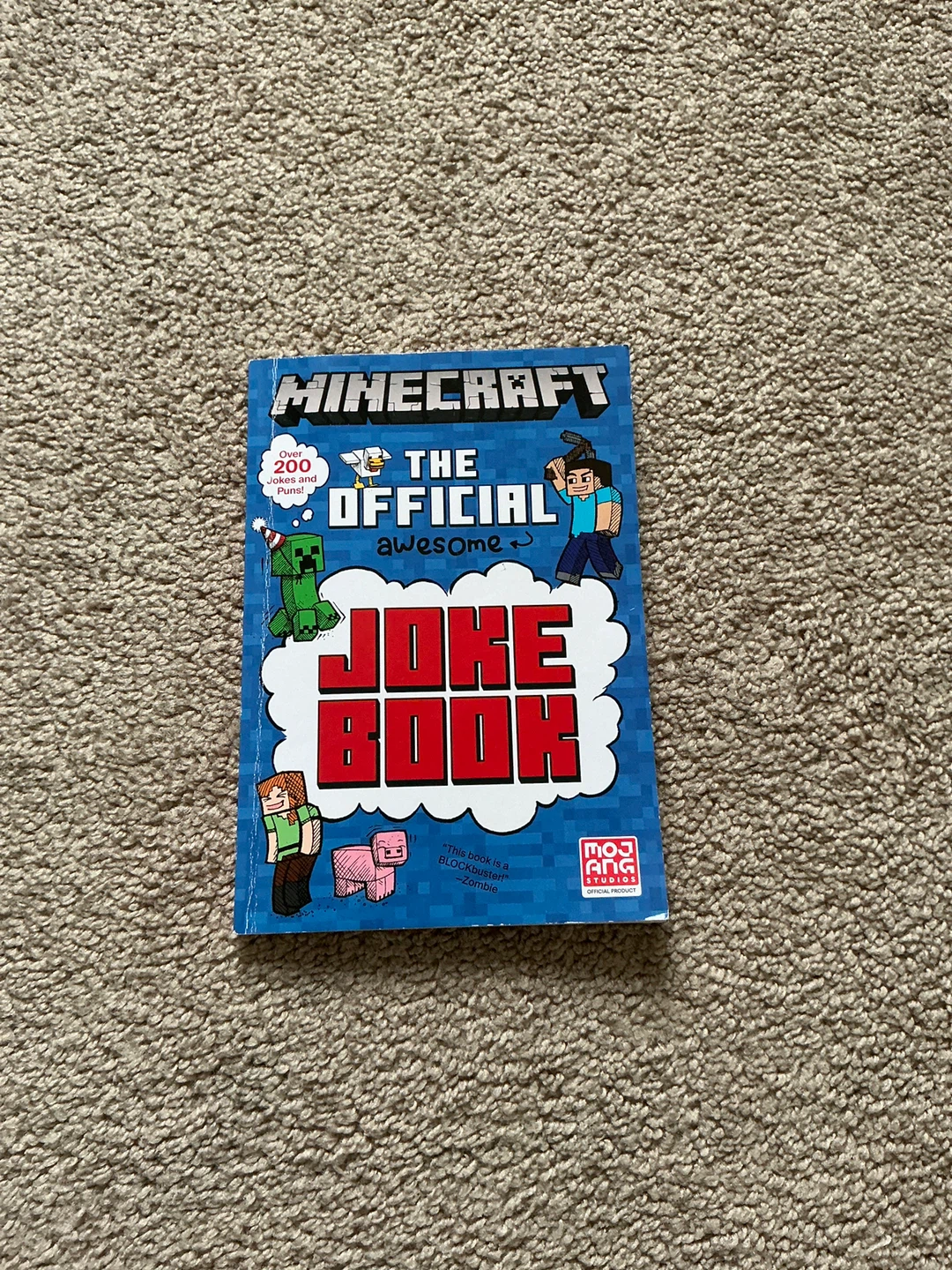 Minecraft The Official Awesome Joke Book