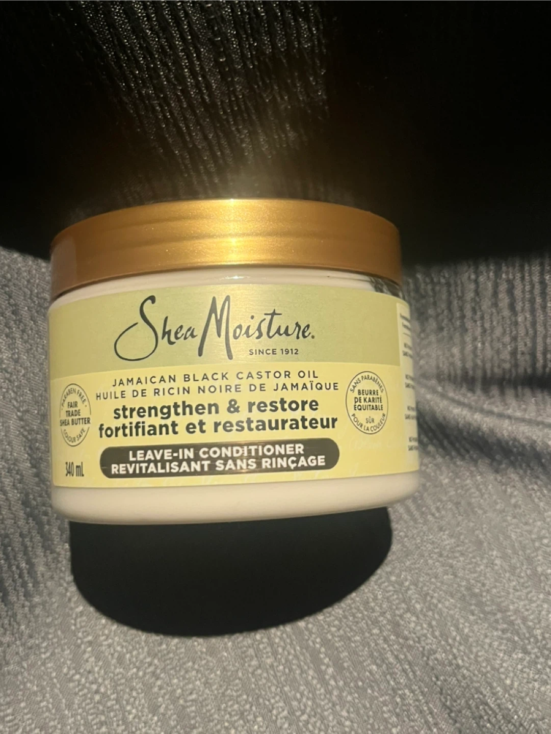 Shea Moisture Jamaican CastorOil Leave-In Conditioner 340 mL