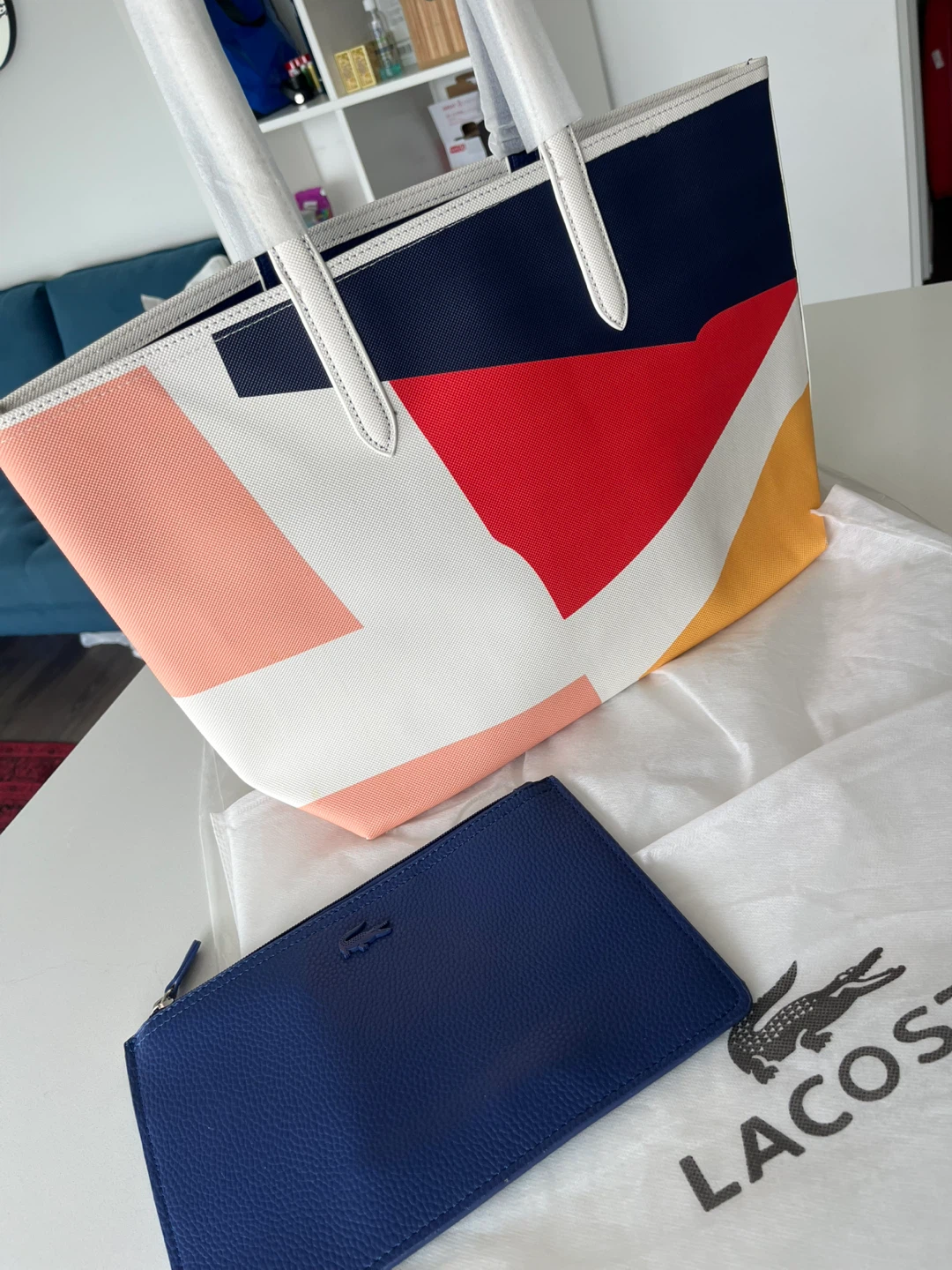Reversible la coste tote bag. - photo 2