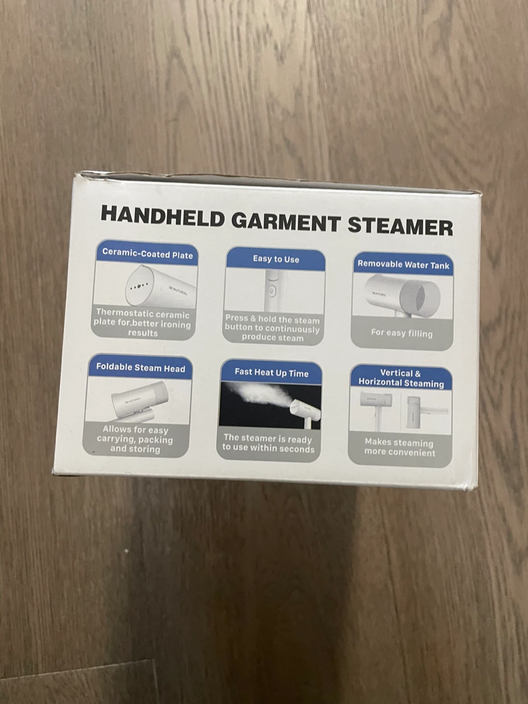 Steamer for Clothes, Foldable Handheld - photo 3