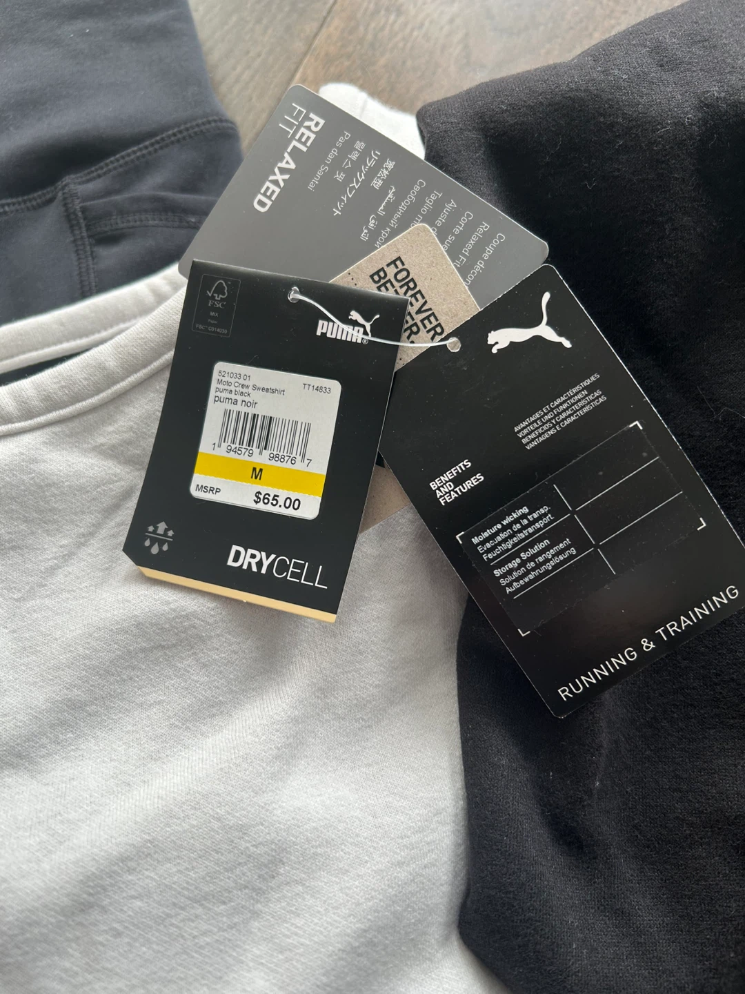*3* Puma Sweatshirt -NEW WITH TAGS - photo 3