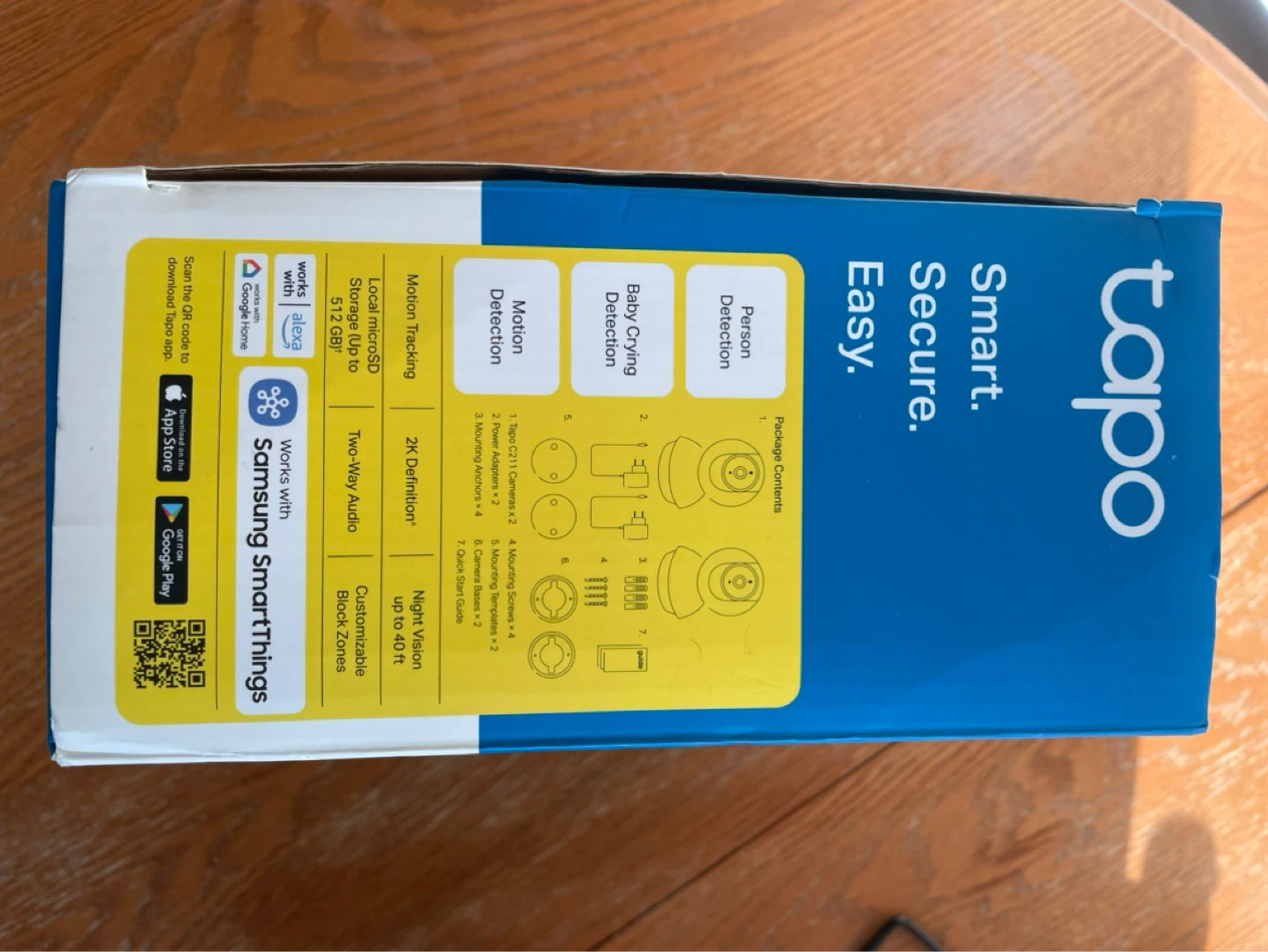 Tapoo wifi Camera Set of 2 With 2K Resolution - photo 3