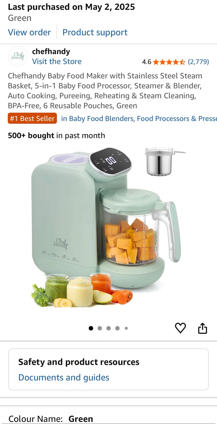 Chefhandy Baby Food Maker