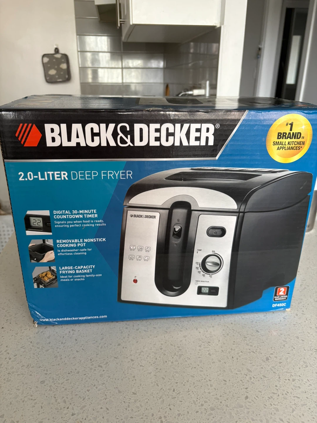 BLACK+DECKER 2.0-Litre Deep Fryer
