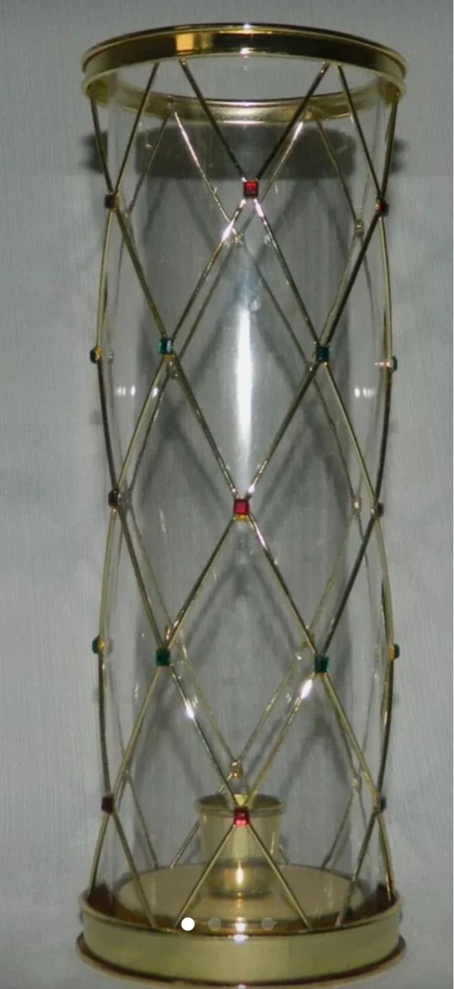 Teleflora Glass Candle Holder Lantern