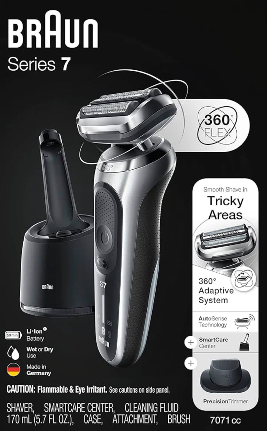 Braun Series 7 Electric Shaver