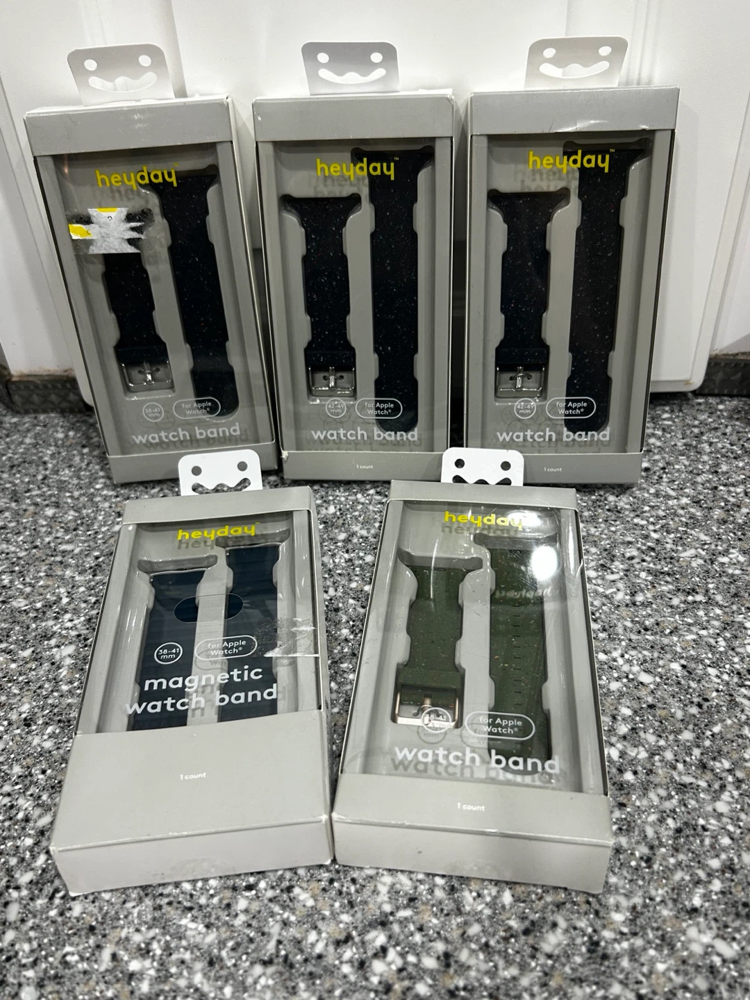 Heyday Apple Watch Bands Bundle 5pc 38-49mm New