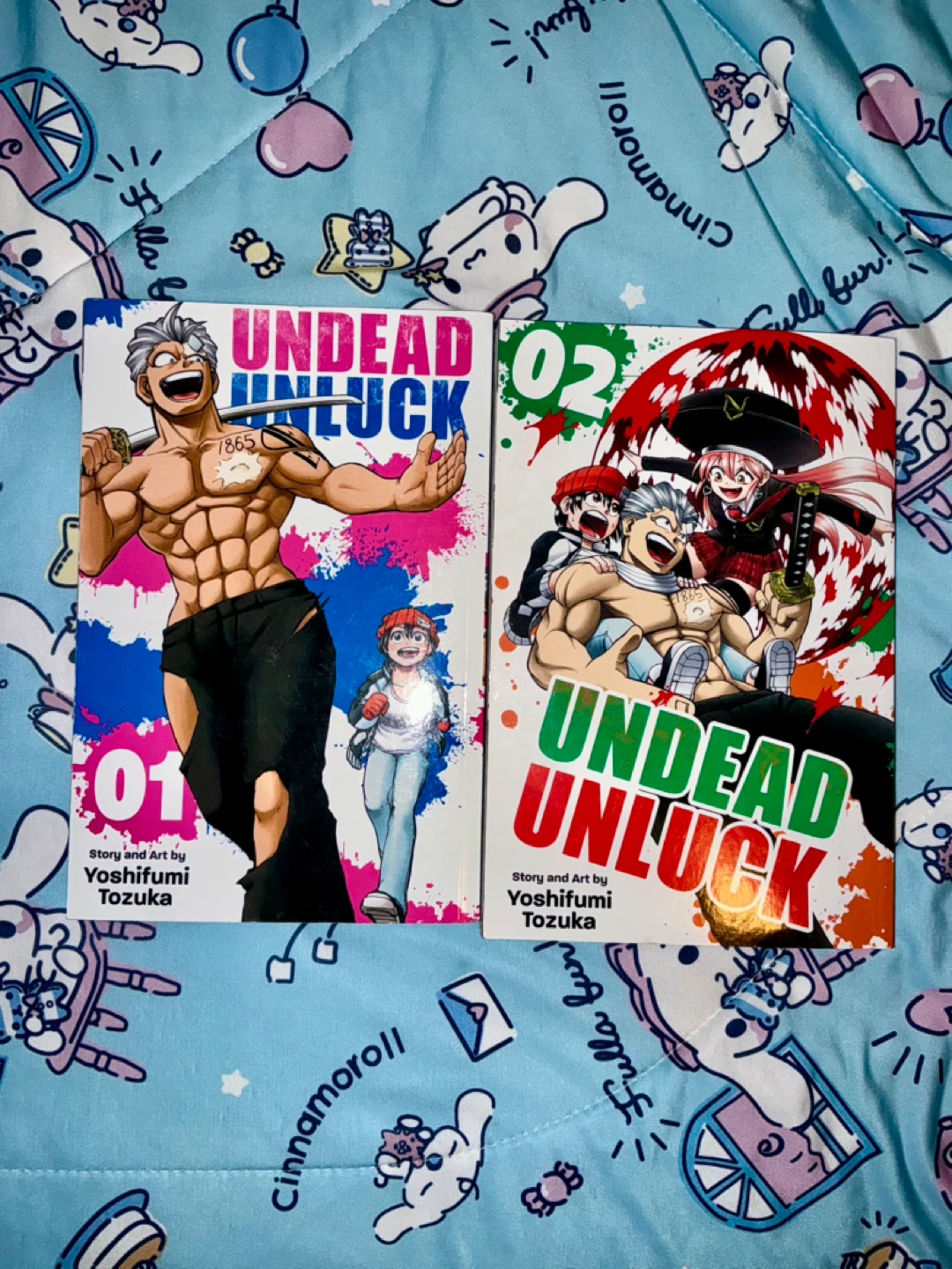 Undead Unluck Manga Volumes 1 & 2