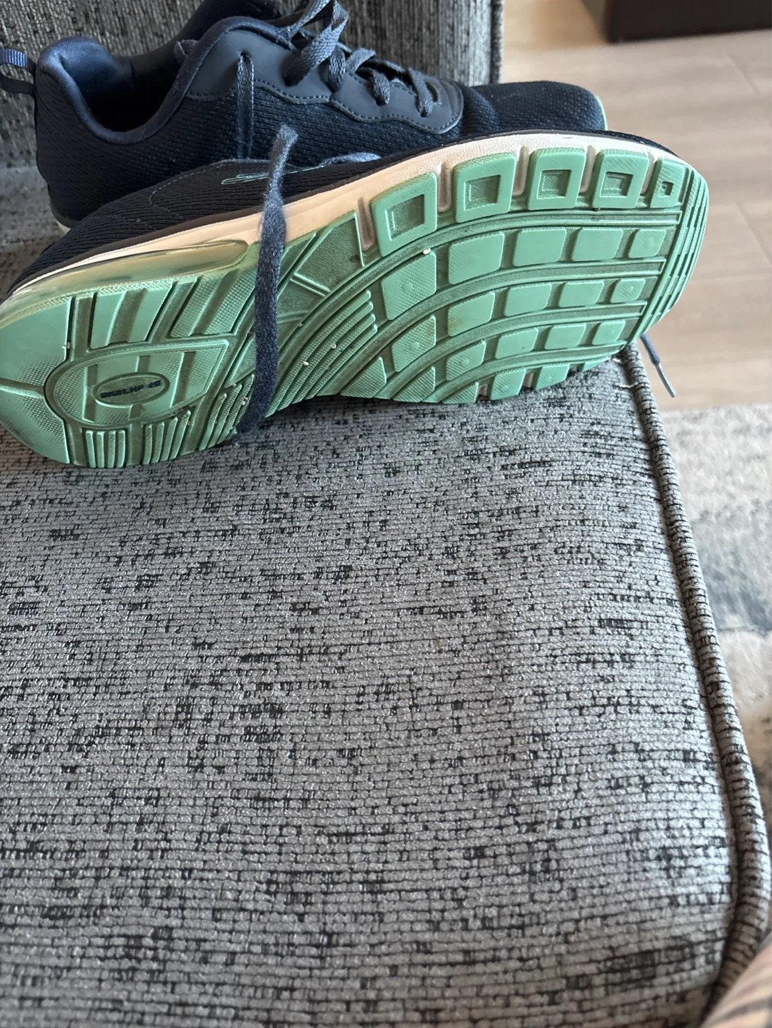 Skechers Lite-Weight Navy Sneakers - Size 10 - photo 5