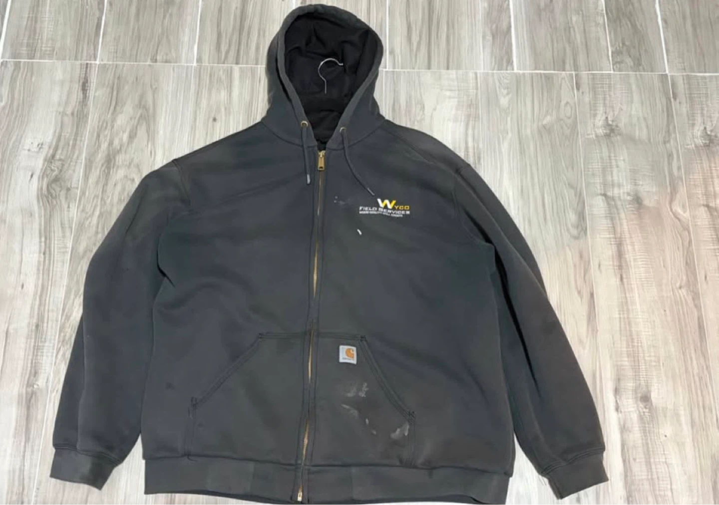 Vintage Carhartt zip up inner lining