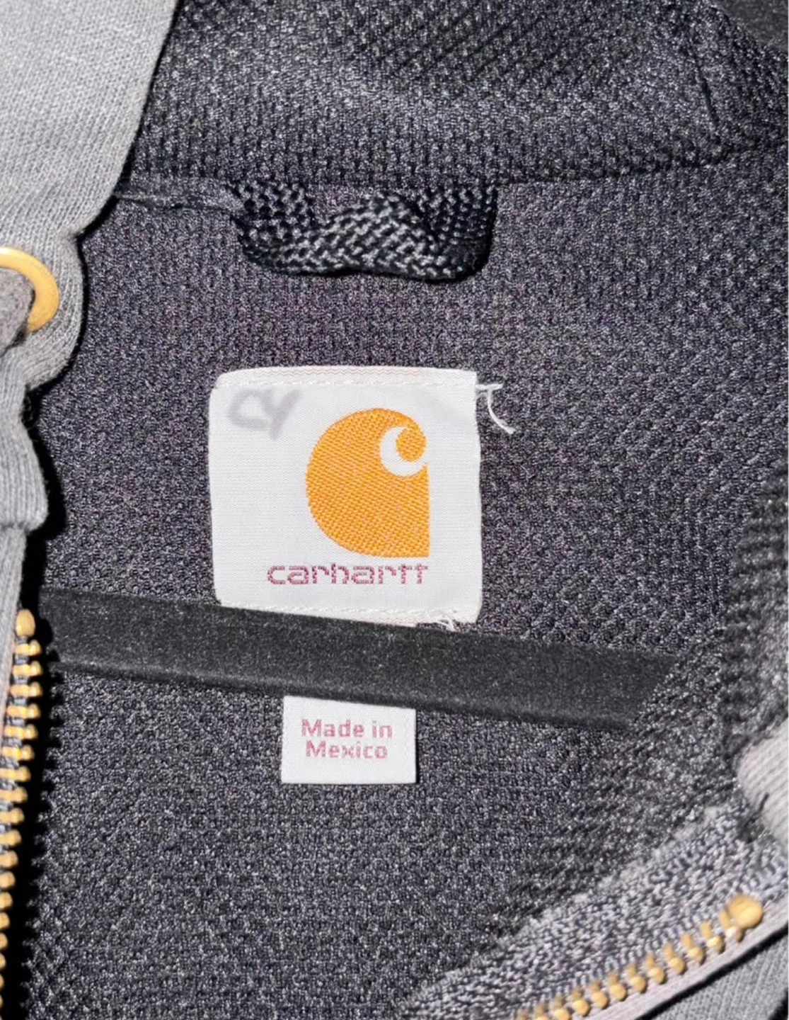 Vintage Carhartt zip up inner lining - photo 2