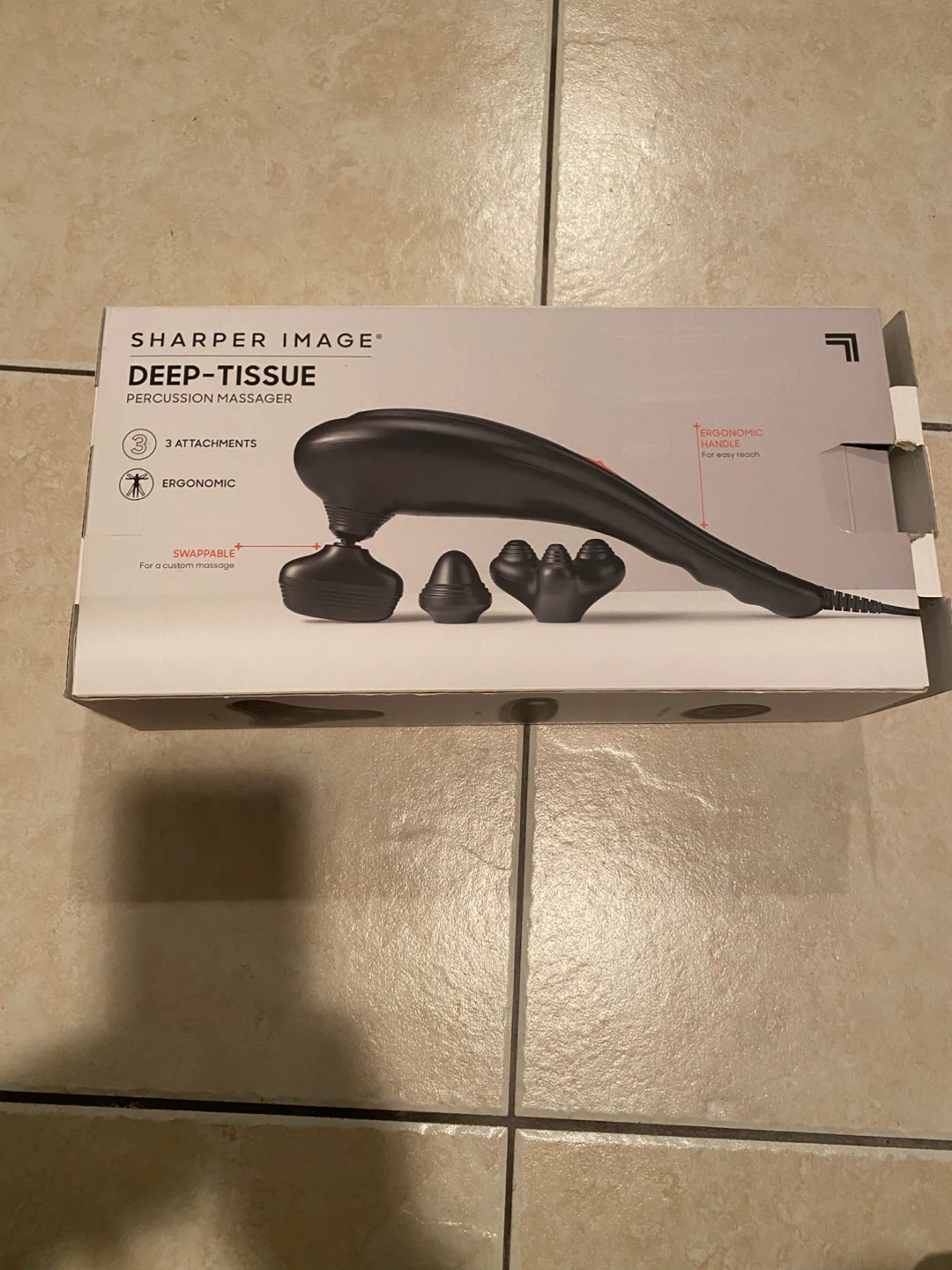 Sharper Image Deep-Tissue Percussion Massager