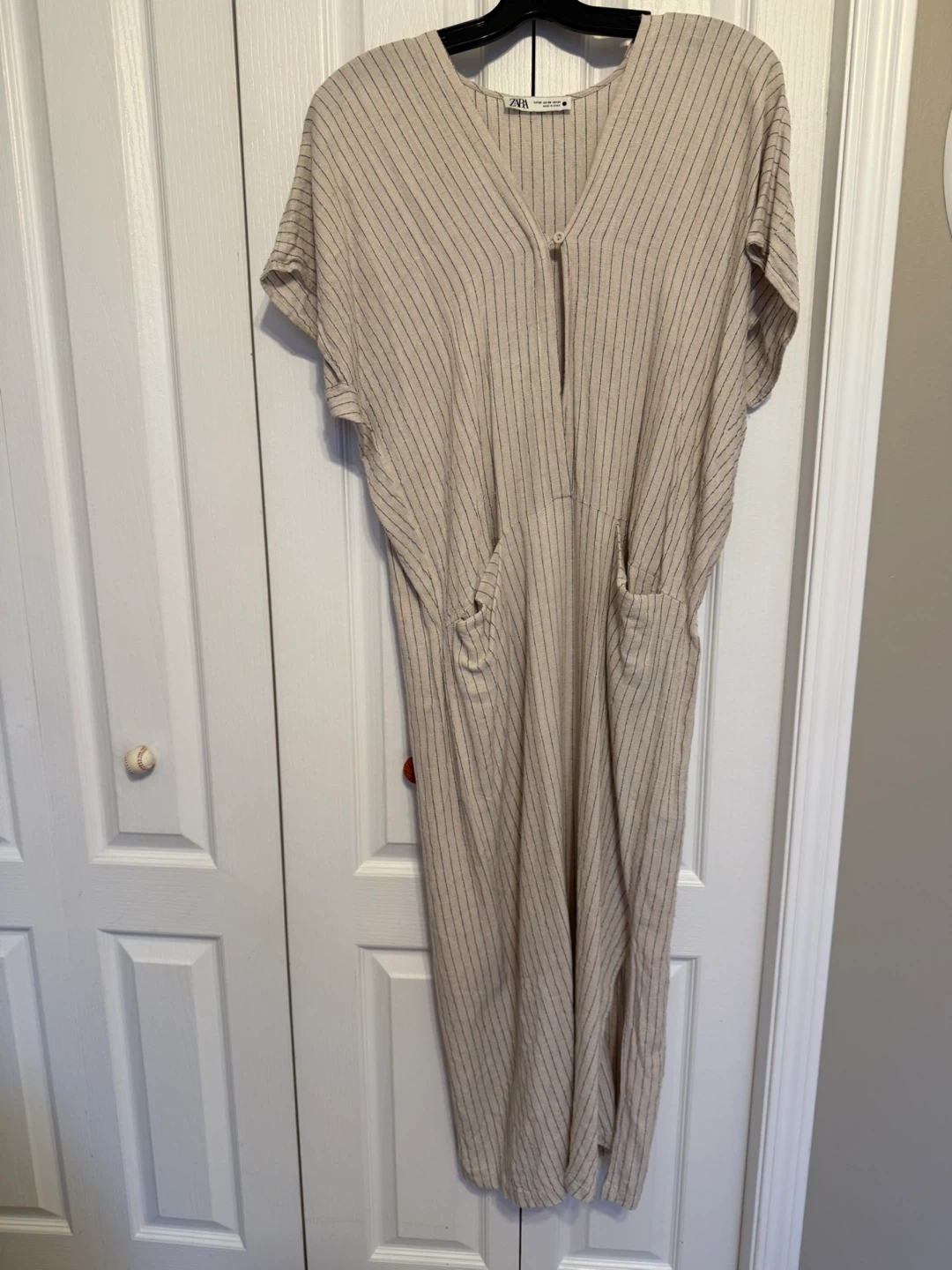 ZARA Striped Jumpsuit - XS - photo 2