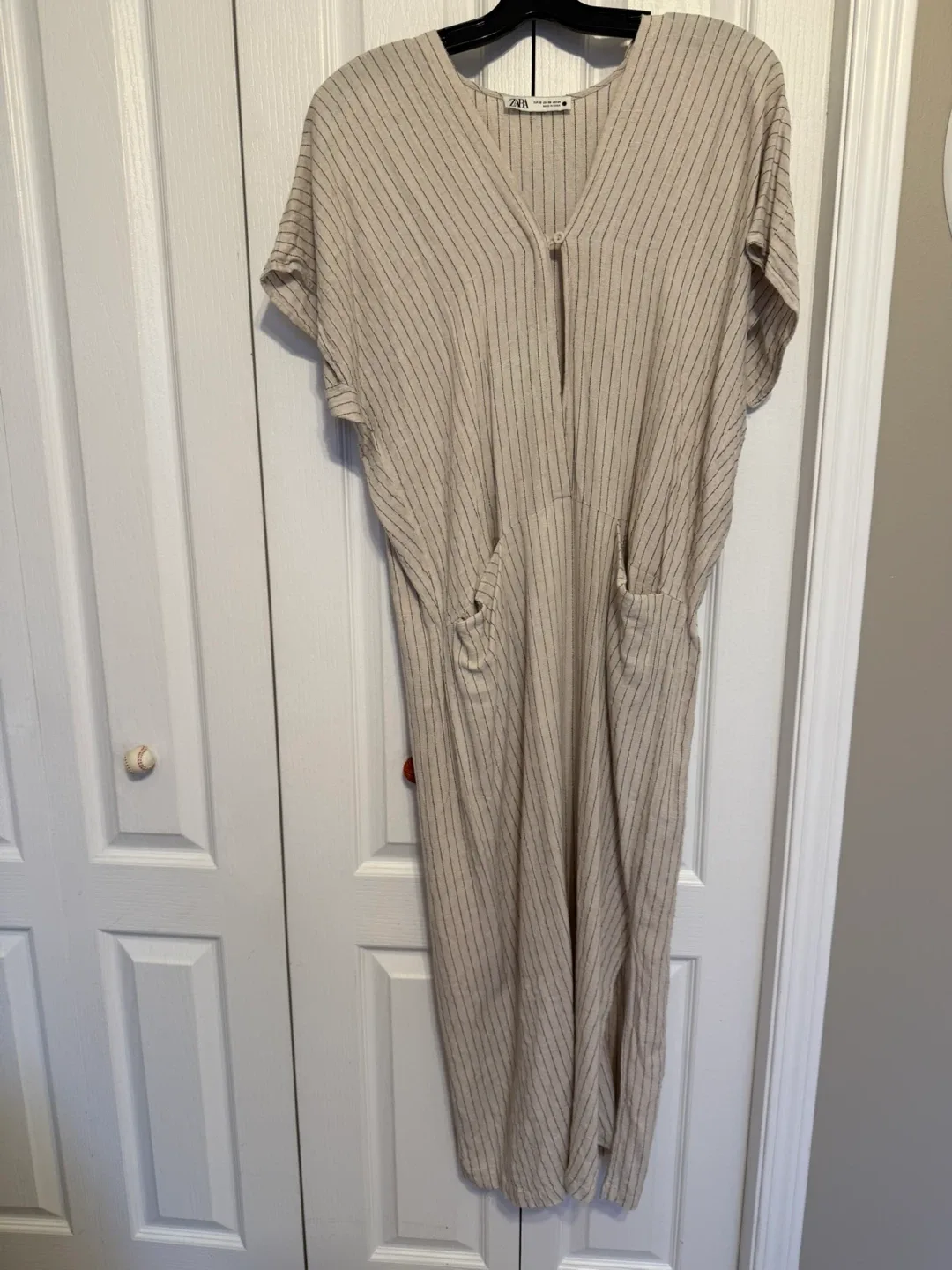 ZARA Striped Jumpsuit - XS - photo 2