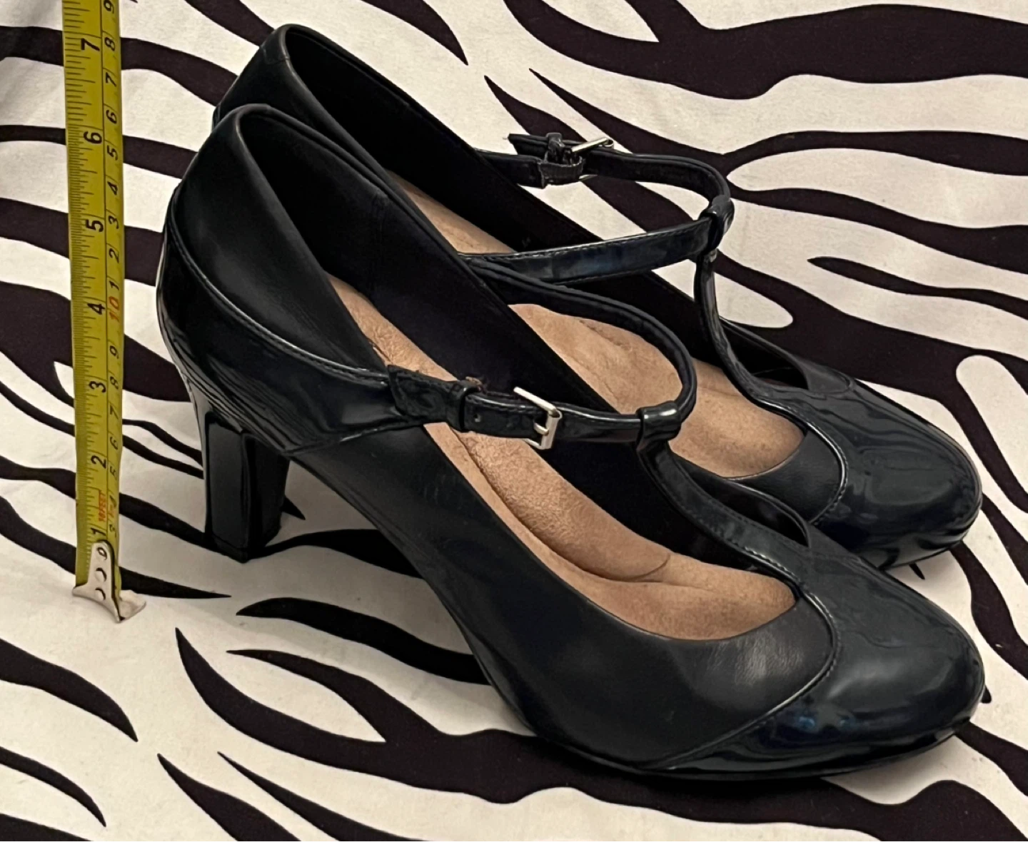 🤍 Giani Bernini Mary Jane Vineza Round Toe Leather Pumps 🤍 - photo 2