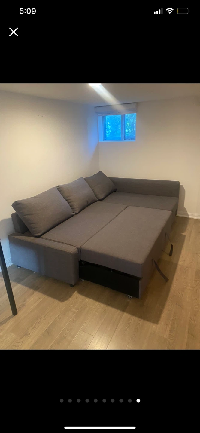 (Free Delivery) IKEA Friheten Sectional Sofa Bed Couch