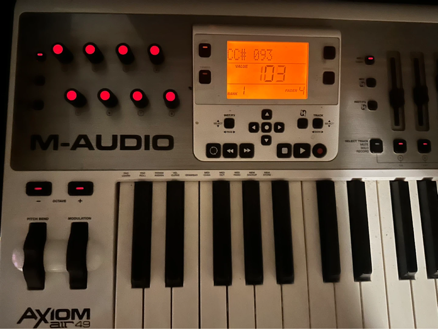 M-Audio Axiom AIR 49 MIDI Keyboard Controller