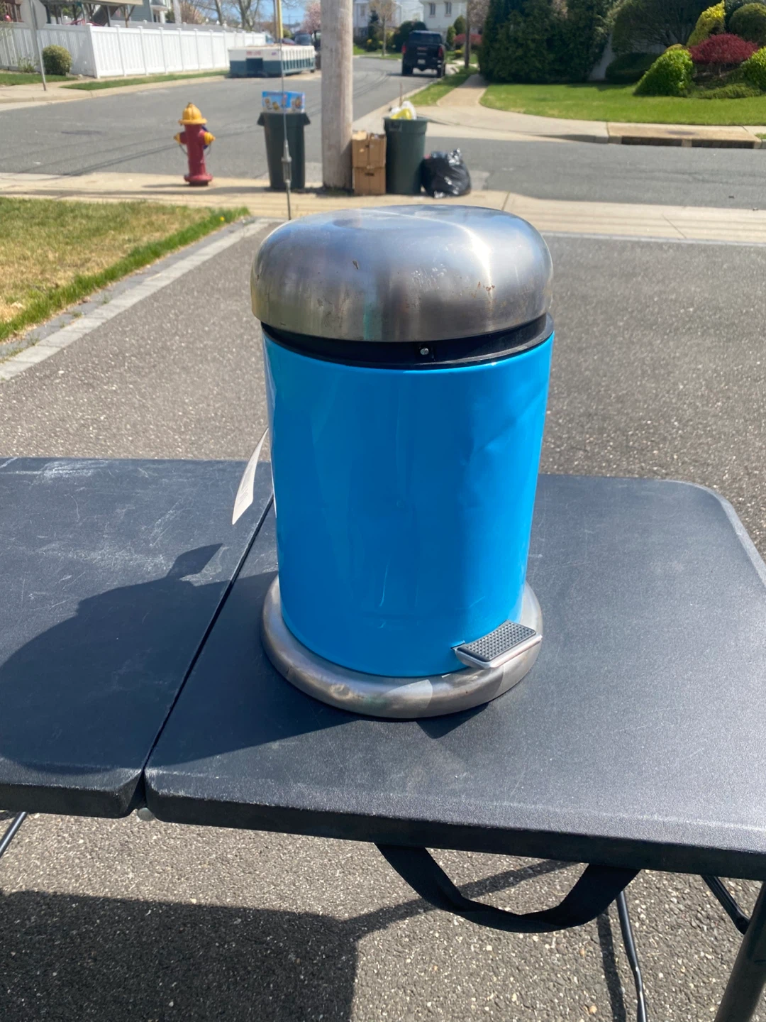 Home Zone Step Bin - Blue 5 Liter - photo 2