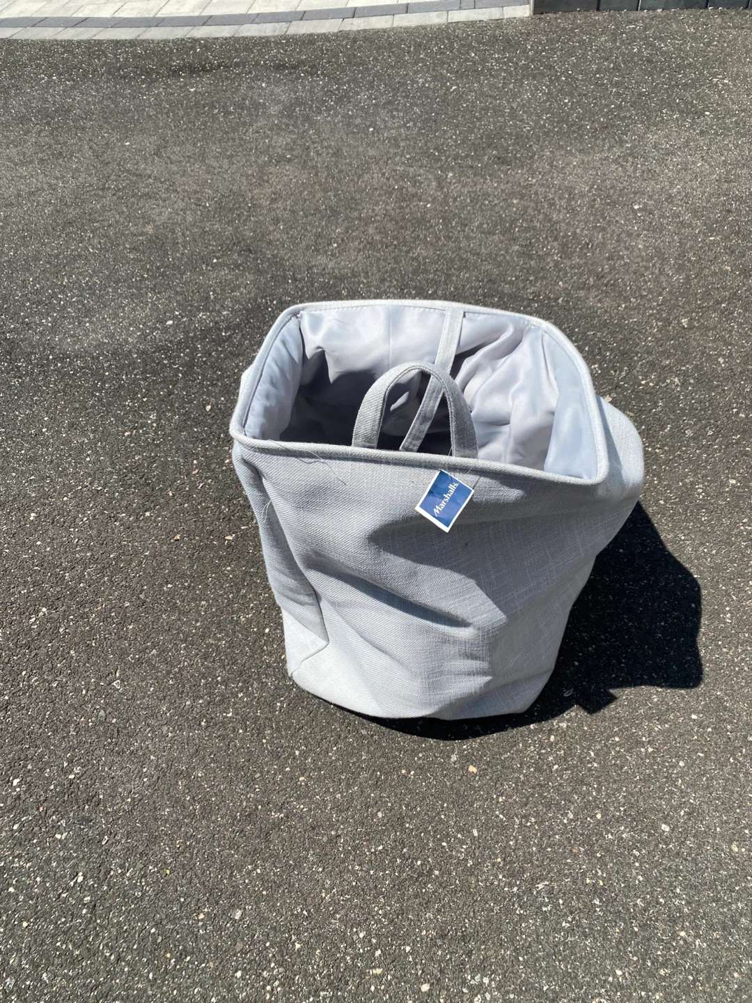 Marshalls Grey Fabric Storage Basket - photo 2