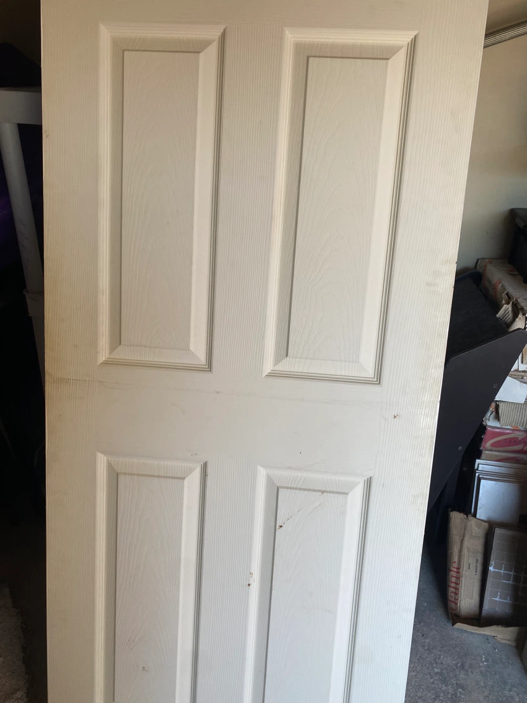 White 6-Panel Interior Door