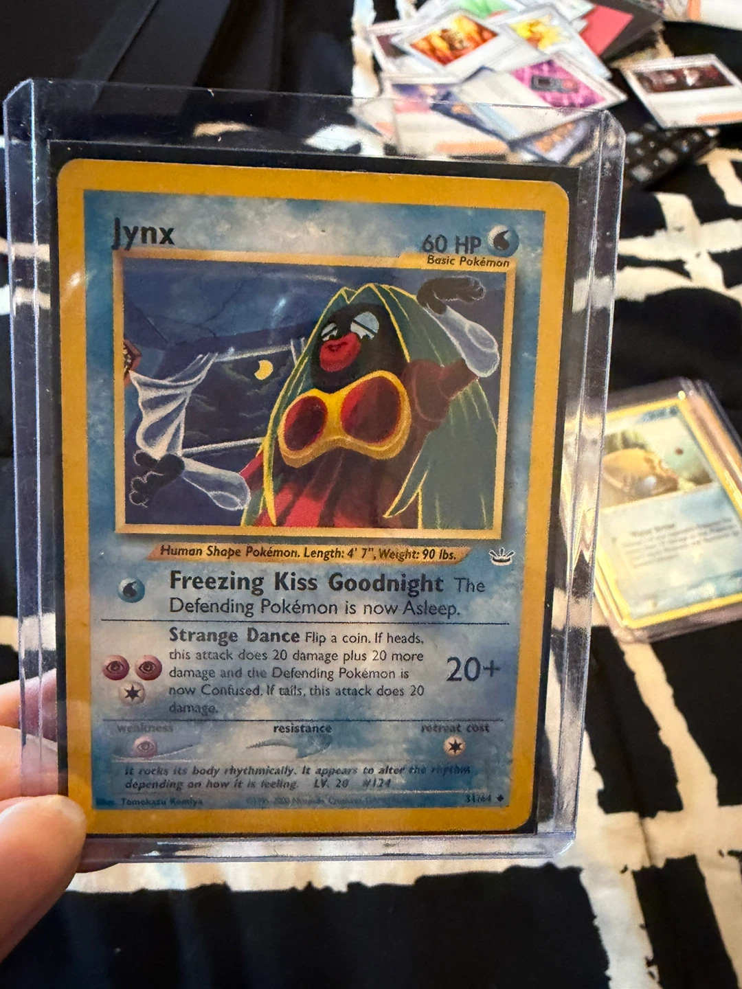 Pokemon Jynx Card LV. 20 #124