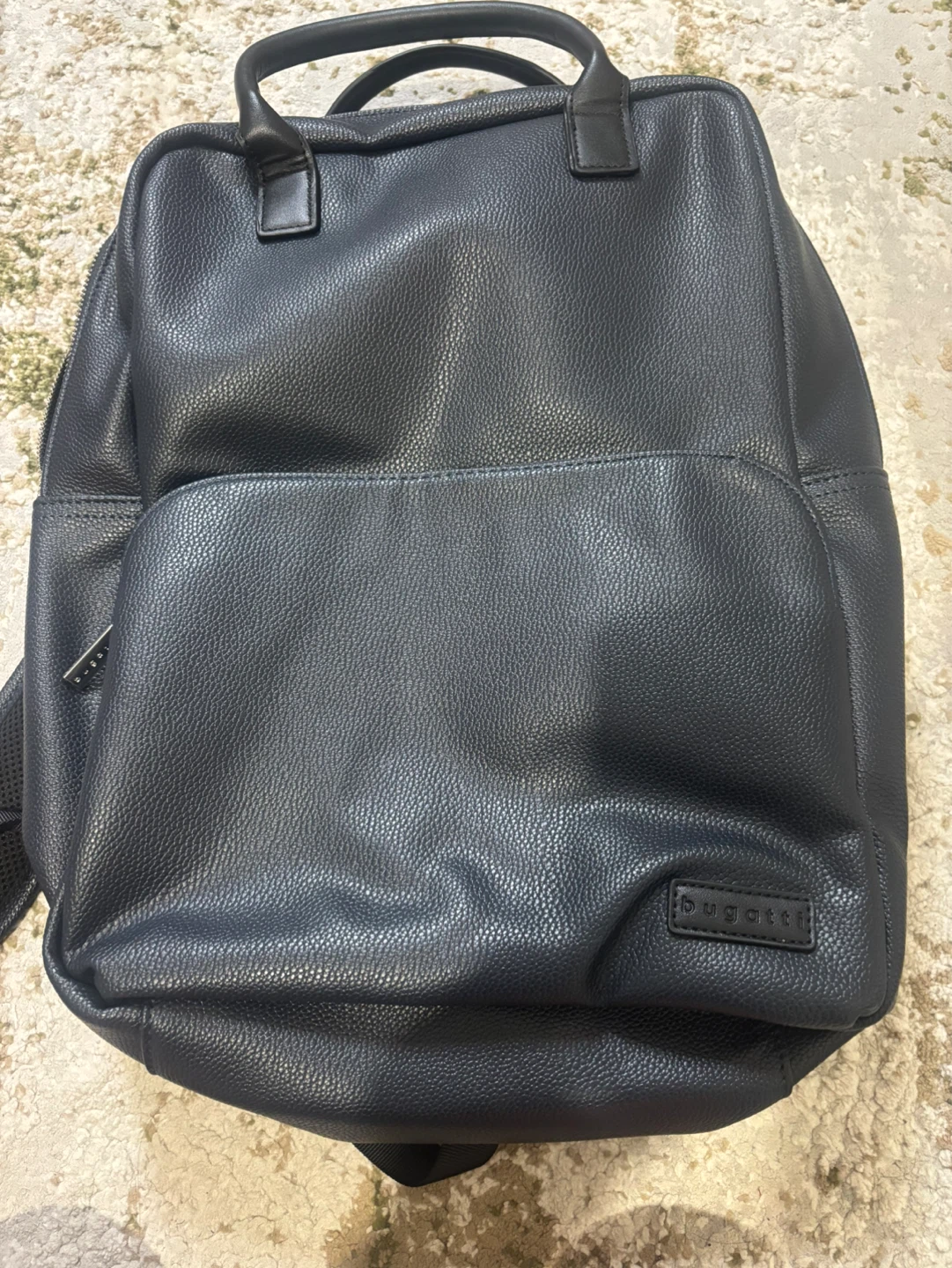 Bugatti Blue Faux Leather Backpack - photo 2