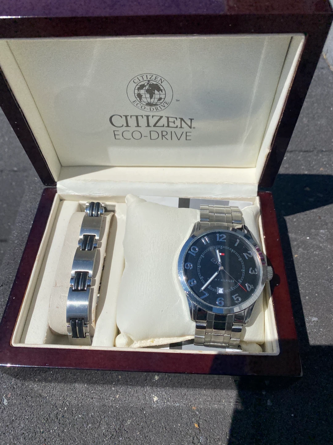 Citizen Eco-Drive Watch and Bracelet Set
