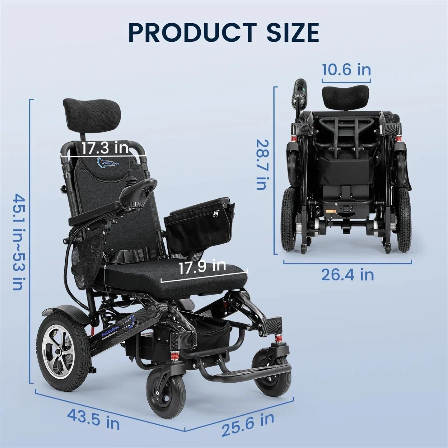 Free Delivery!- Brand New Electric Powered Foldable Wheelchair - photo 2