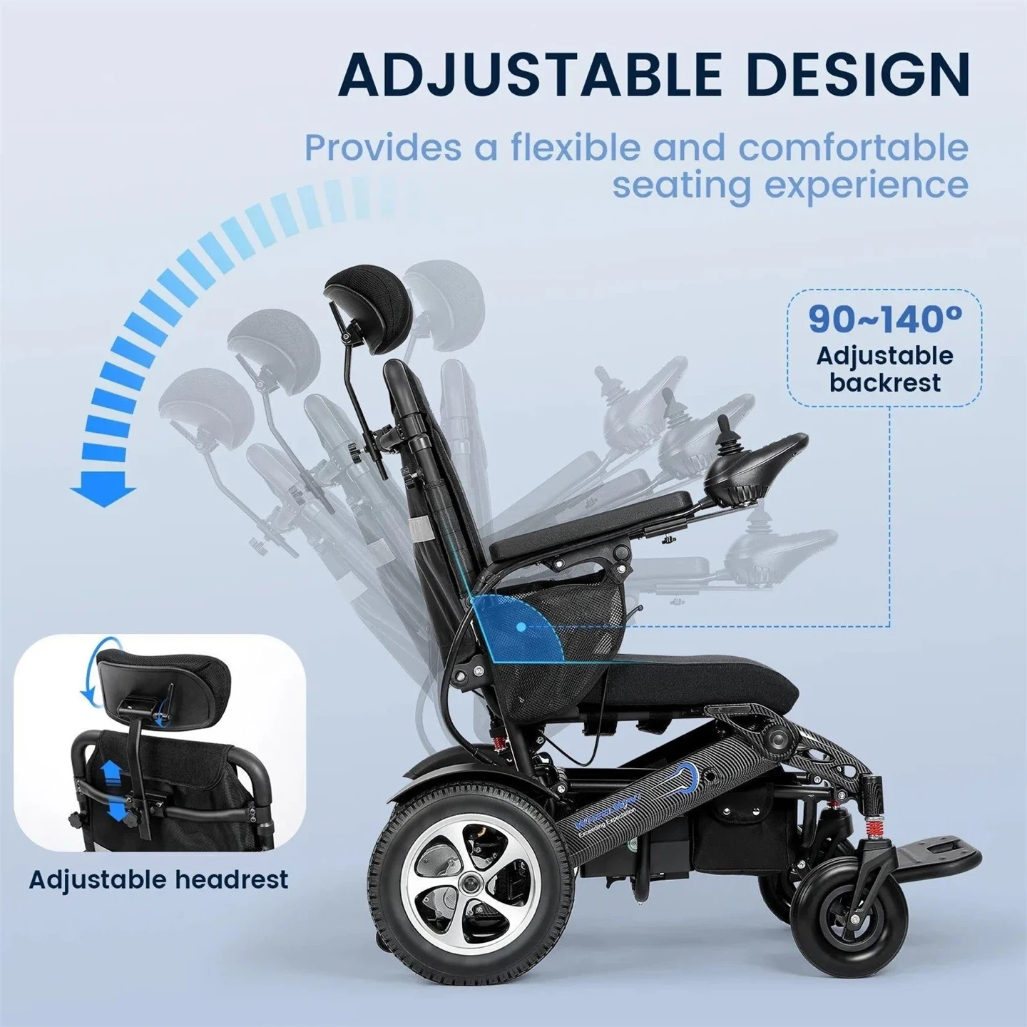 Free Delivery!- Brand New Electric Powered Foldable Wheelchair - photo 3