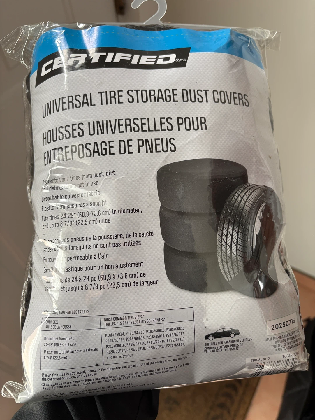Tire covers