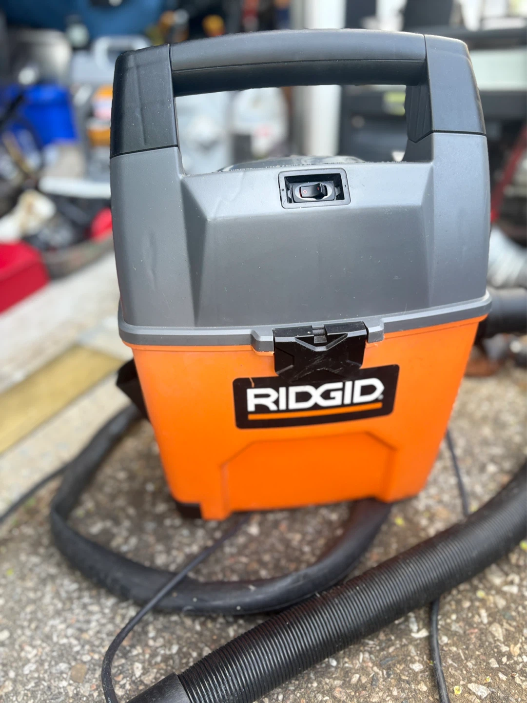 RIDGID Portable Wet/Dry Shop Vac