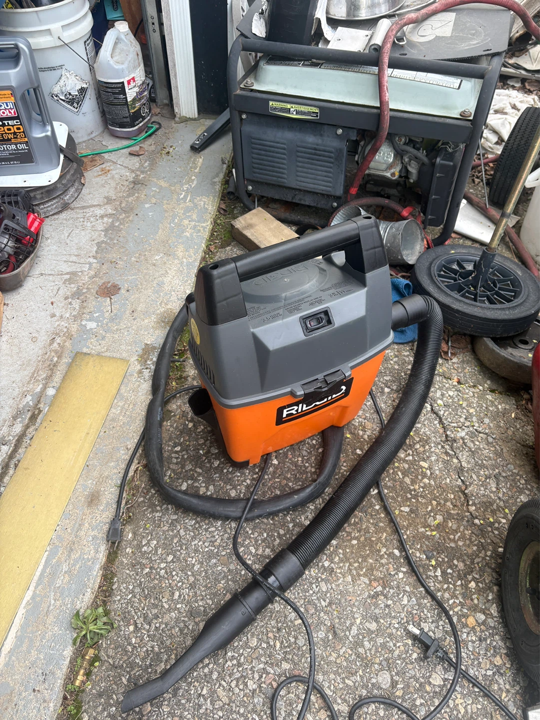 RIDGID Portable Wet/Dry Shop Vac - photo 2