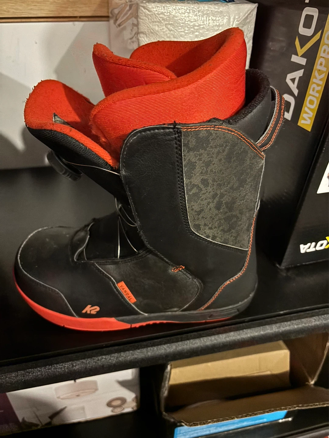 K2 Vandal Snowboard Boots - Size 6 Mens