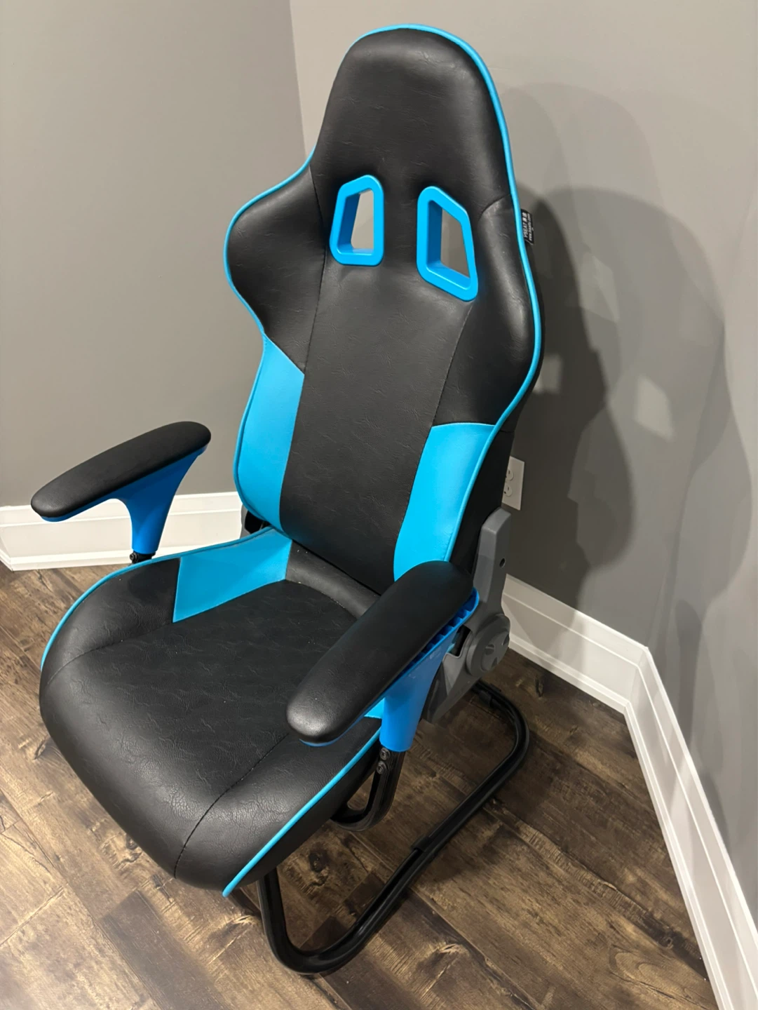 Gaming Chair - Black and Blue