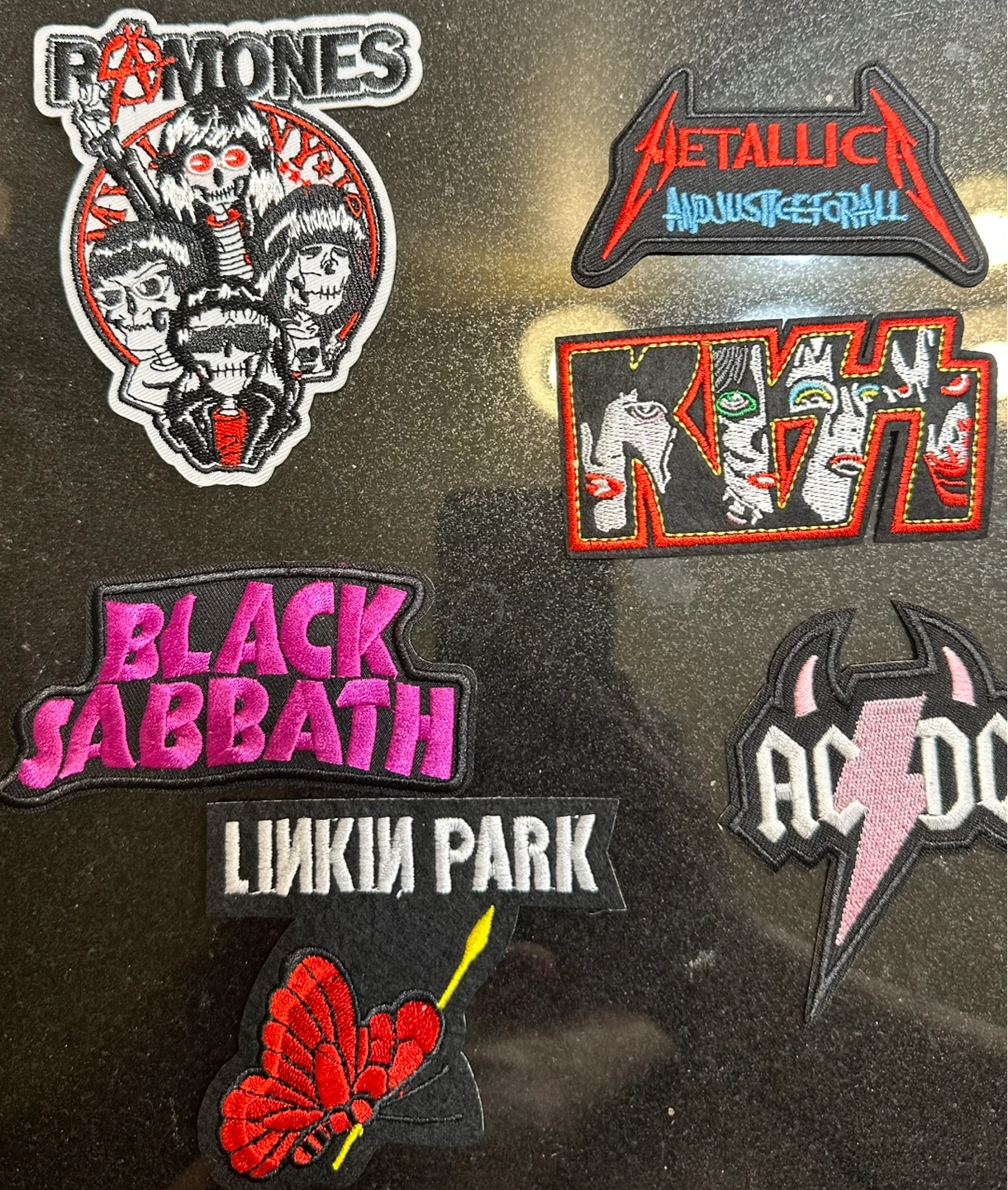 Cool Assorted Rock & Roll Band Patches - photo 3