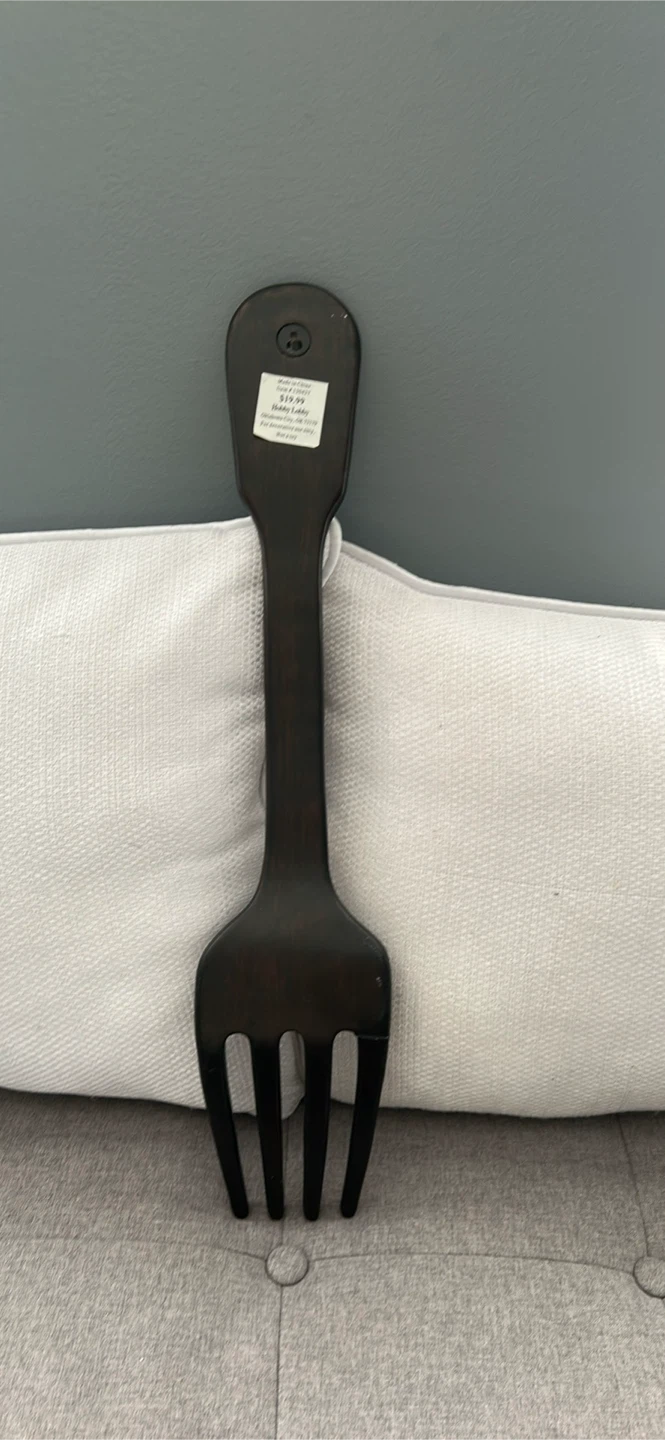 Large Decorative Fork Wall Art - photo 2