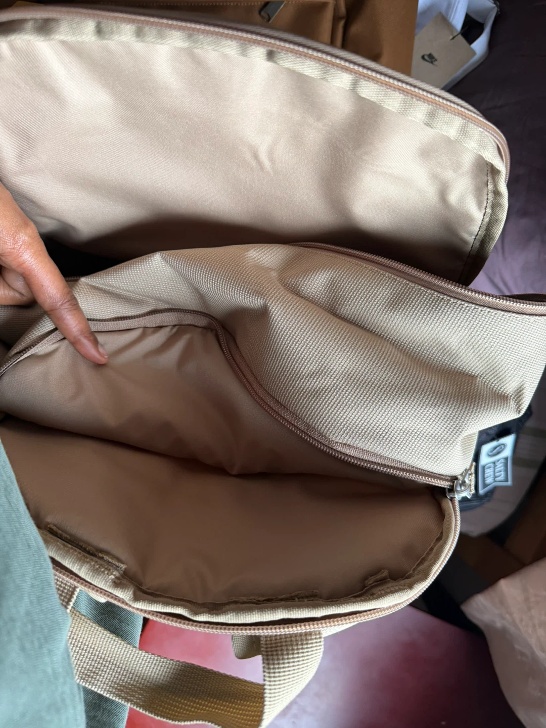 Nike Tan Backpack - photo 5