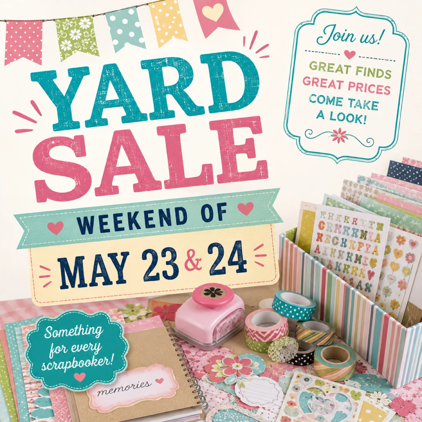 Yard Sale - May 23 & 24