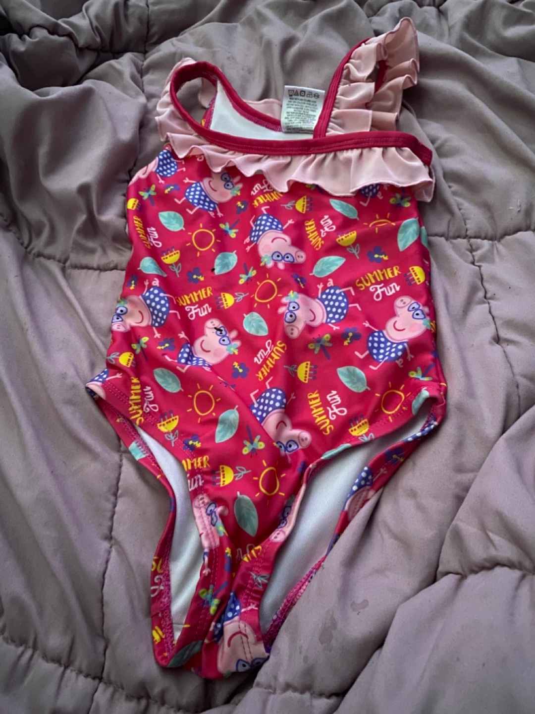 Peppa pig swimsuit