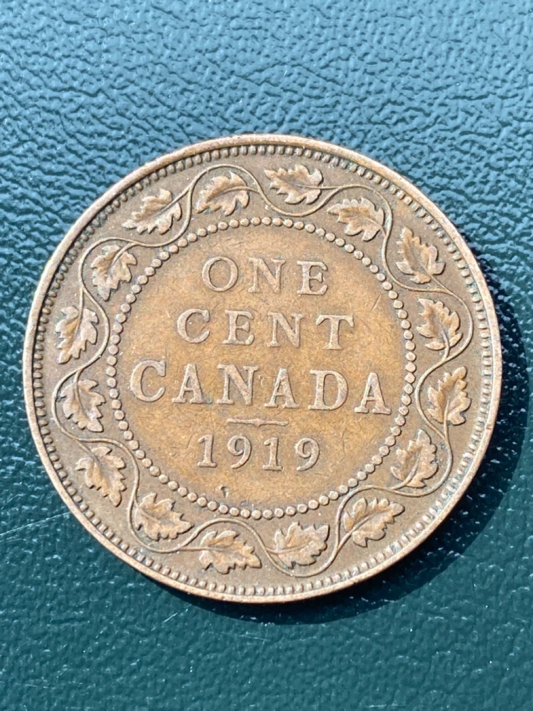 1919 Canada One Cent Coin